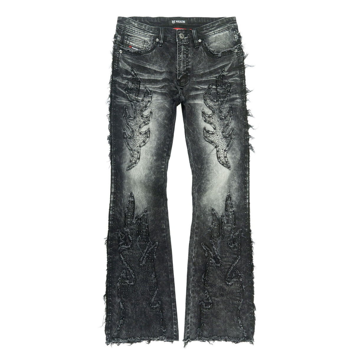 Makobi M1959 Tesoro Stacked Jeans - Black