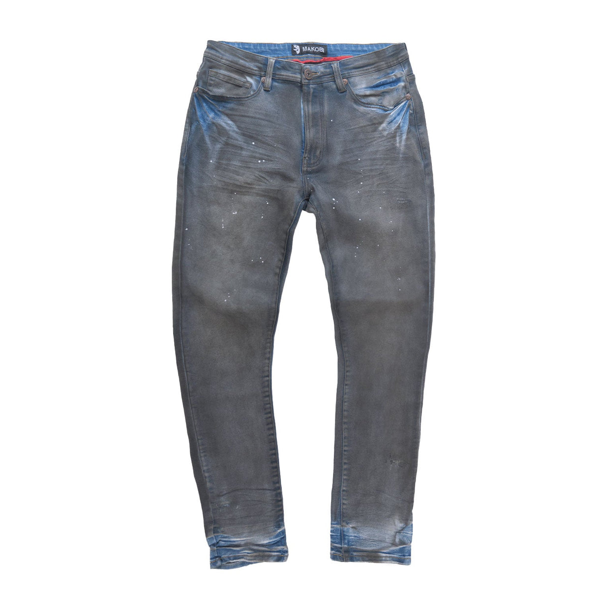 Makobi M1991 Avenida Greased Jeans - Grease Wash