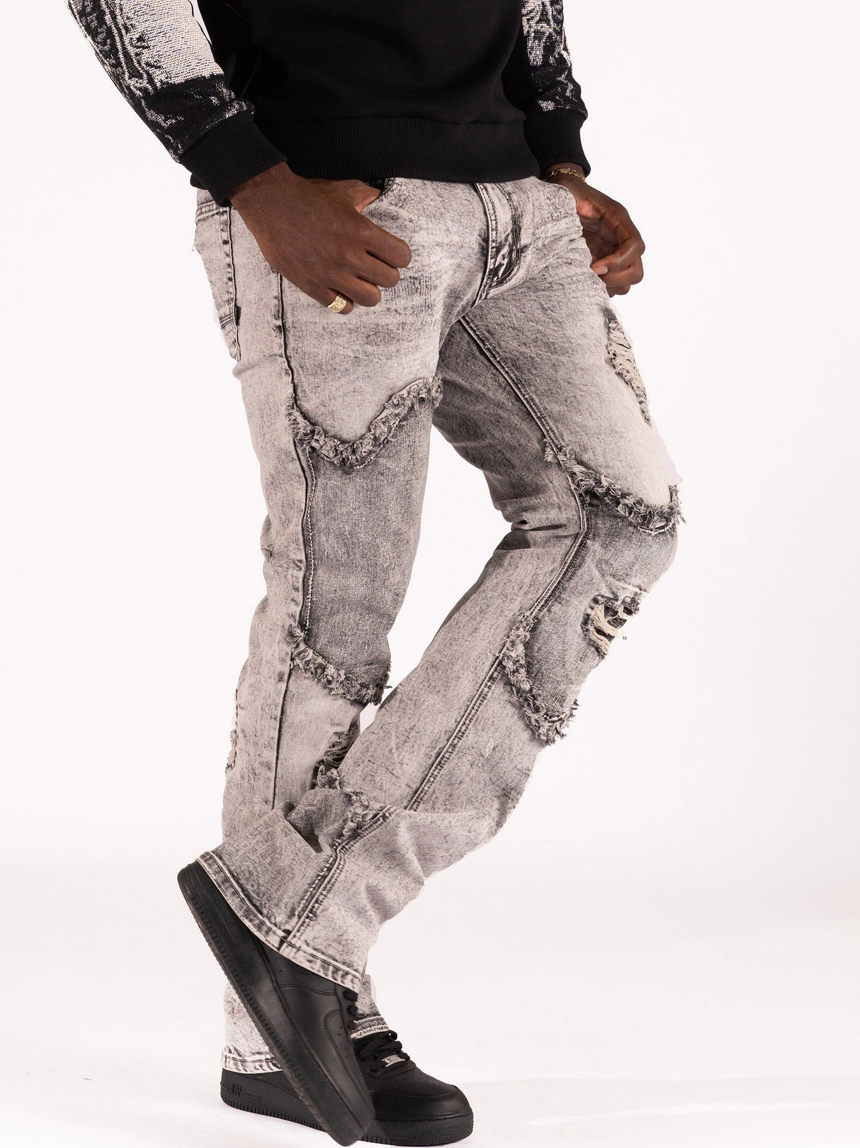 Makobi M1992 Moradi Jeans - Gray