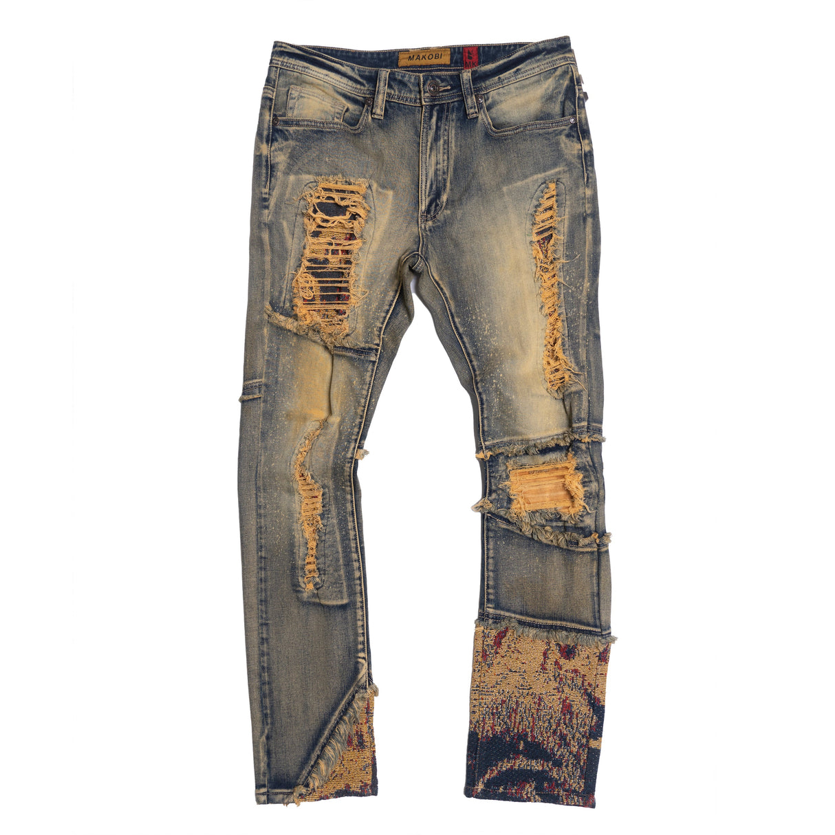 Makobi M1994 Bagnoli Tapestry Jeans - Dirt