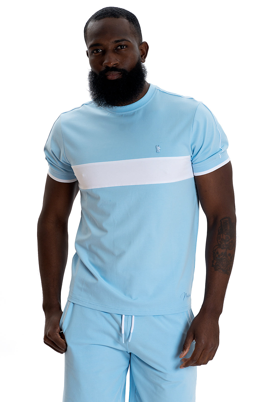 Makobi M301 Makobi Ricci Core Tee - Blue