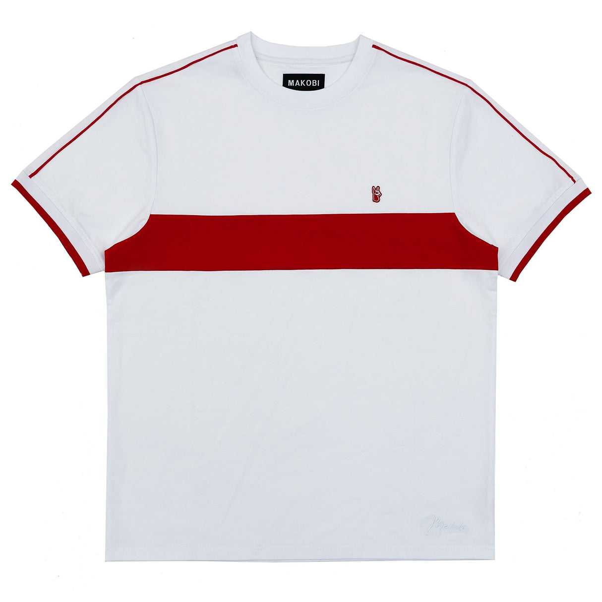 Makobi M301 Makobi Ricci Core Tee - White