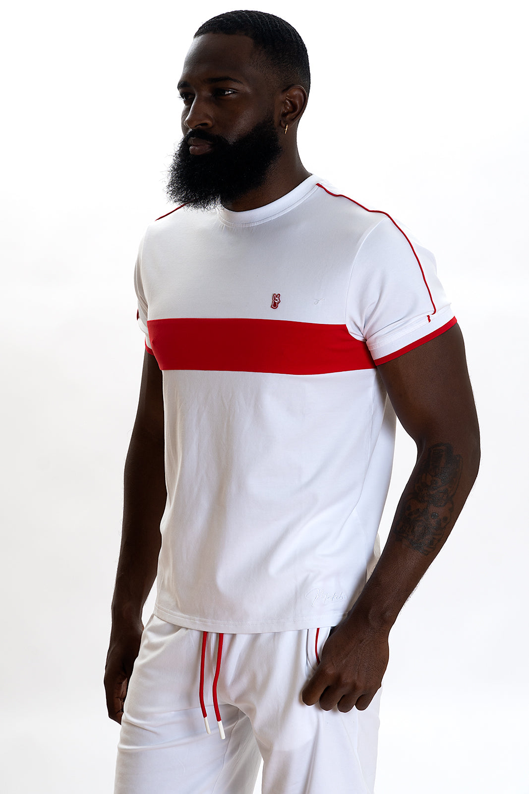 Makobi M301 Makobi Ricci Core Tee - White