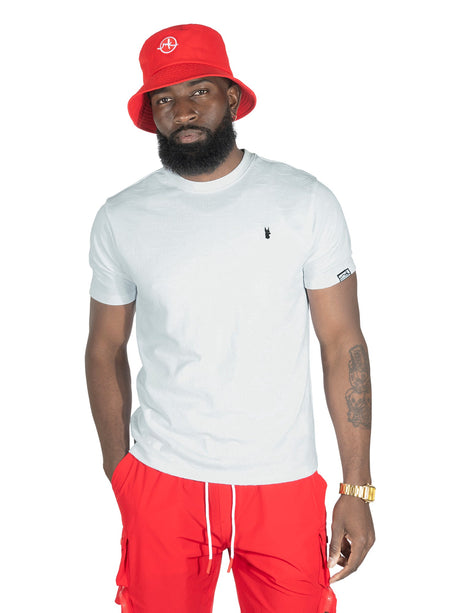 Makobi M316 Sartoni Embossed Tee - White