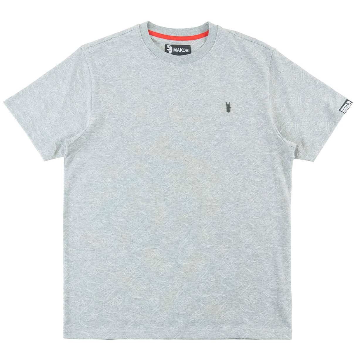 Makobi M316 Sartoni Embossed Tee - Gray