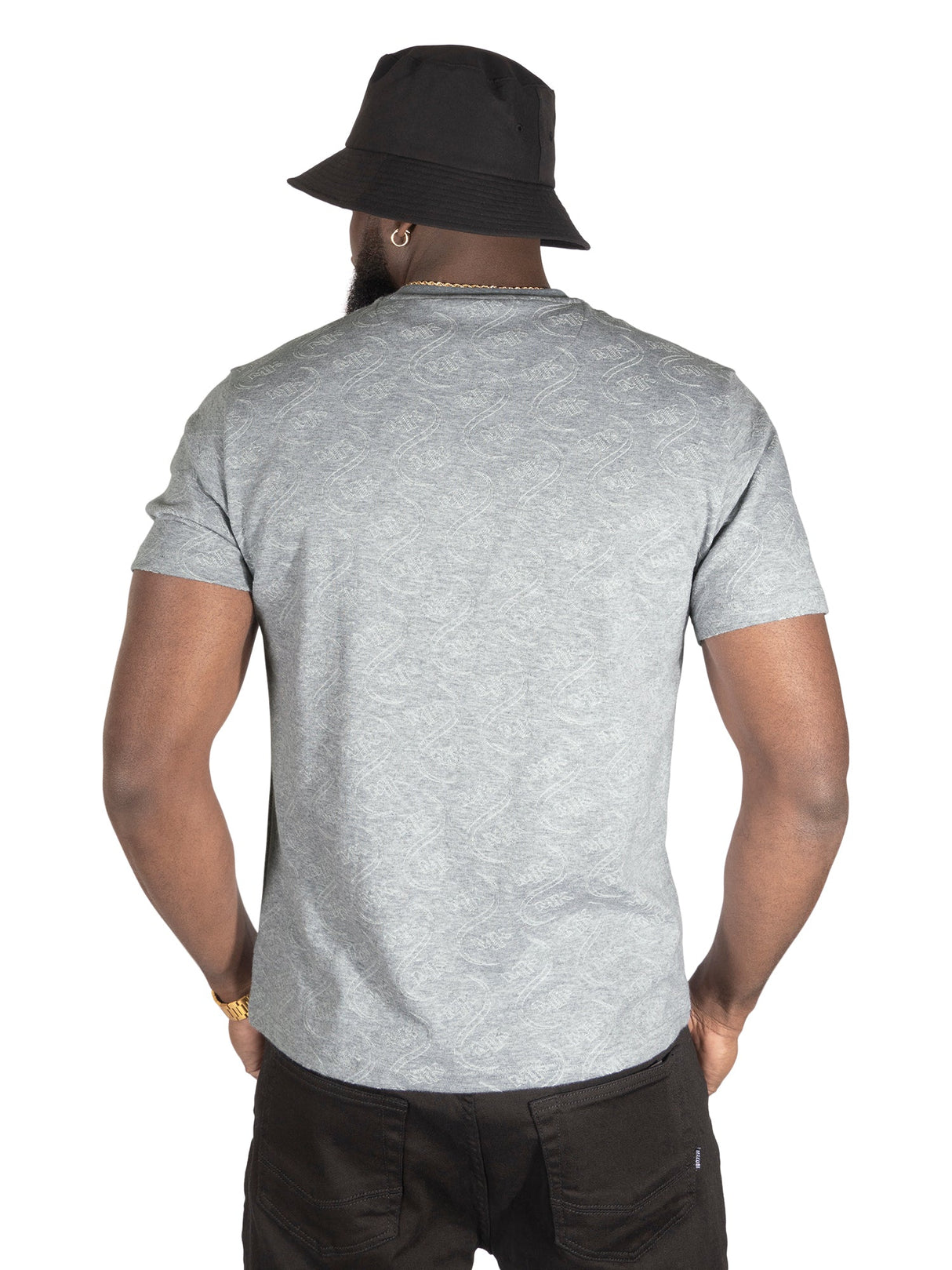 Makobi M316 Sartoni Embossed Tee - Gray