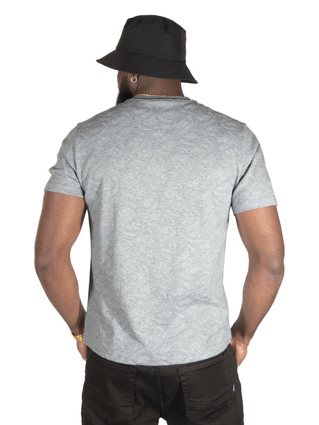 Makobi M316 Sartoni Embossed Tee - Gray