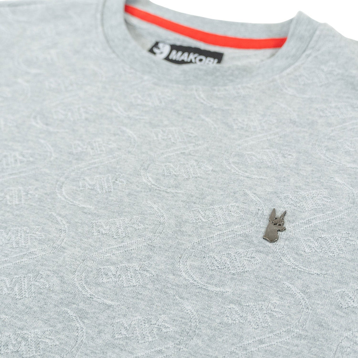 Makobi M316 Sartoni Embossed Tee - Gray