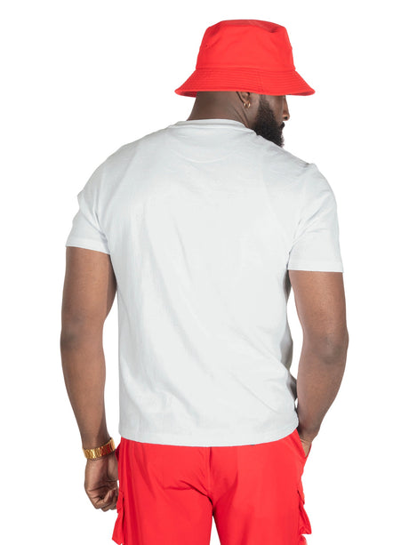 Makobi M316 Sartoni Embossed Tee - White