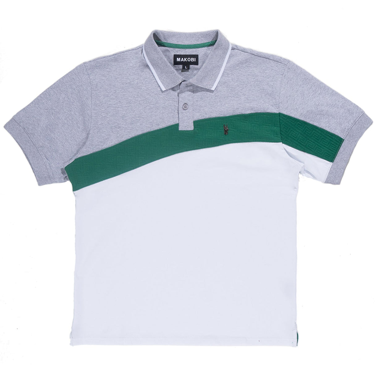 Makobi M333 Colton Polo Shirt - Gray