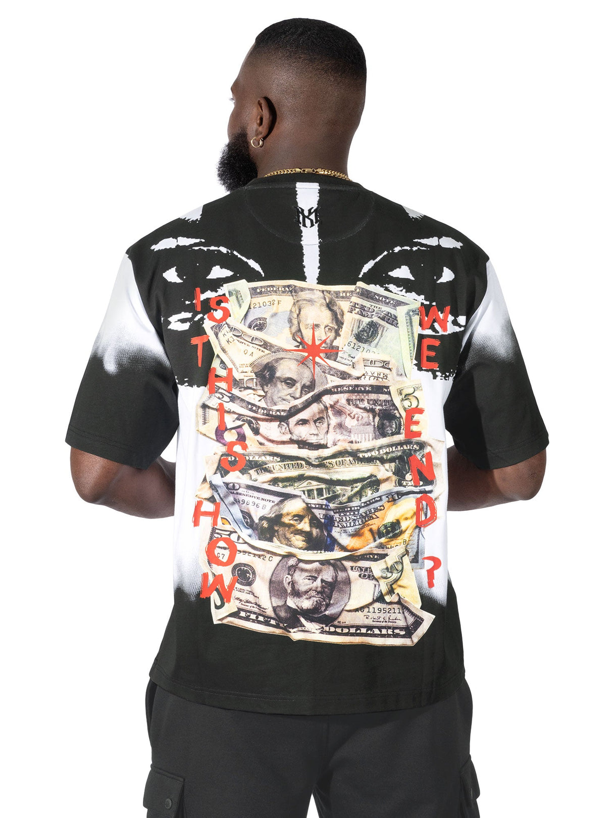 Makobi M369 Good Luck Money Tee - White