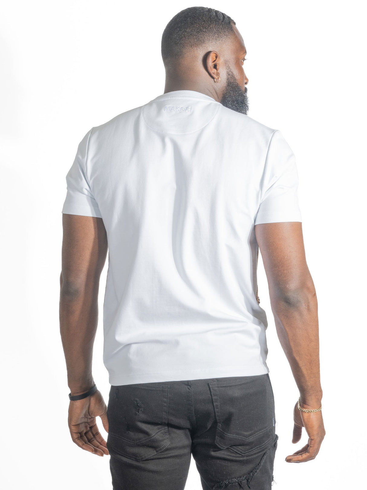 Makobi Tee | M374 FERDONI T-shirt - White