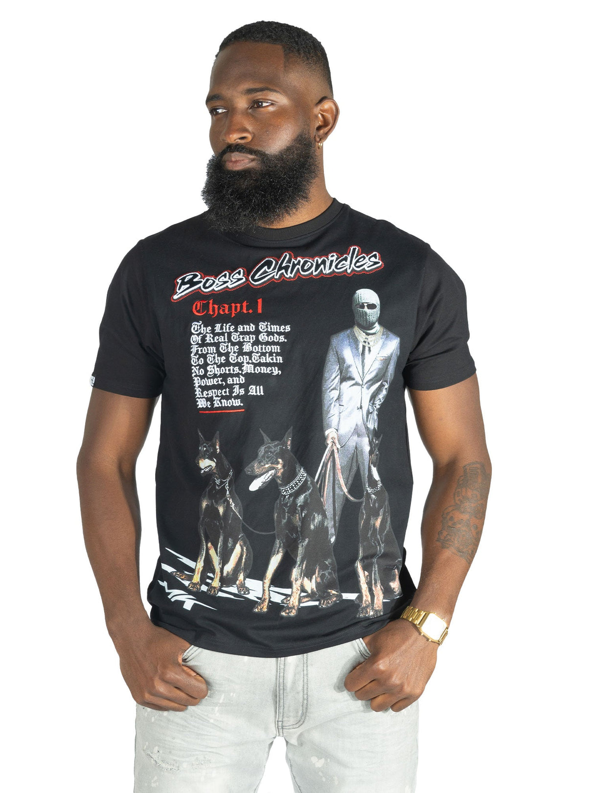 Makobi M378 Boss Chronicles Tee - Black