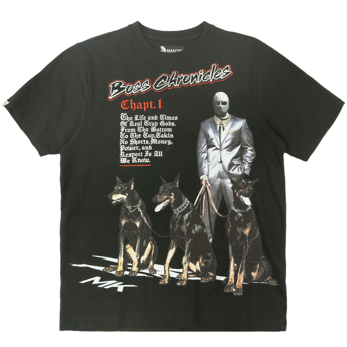 Makobi M378 Boss Chronicles Tee - Black