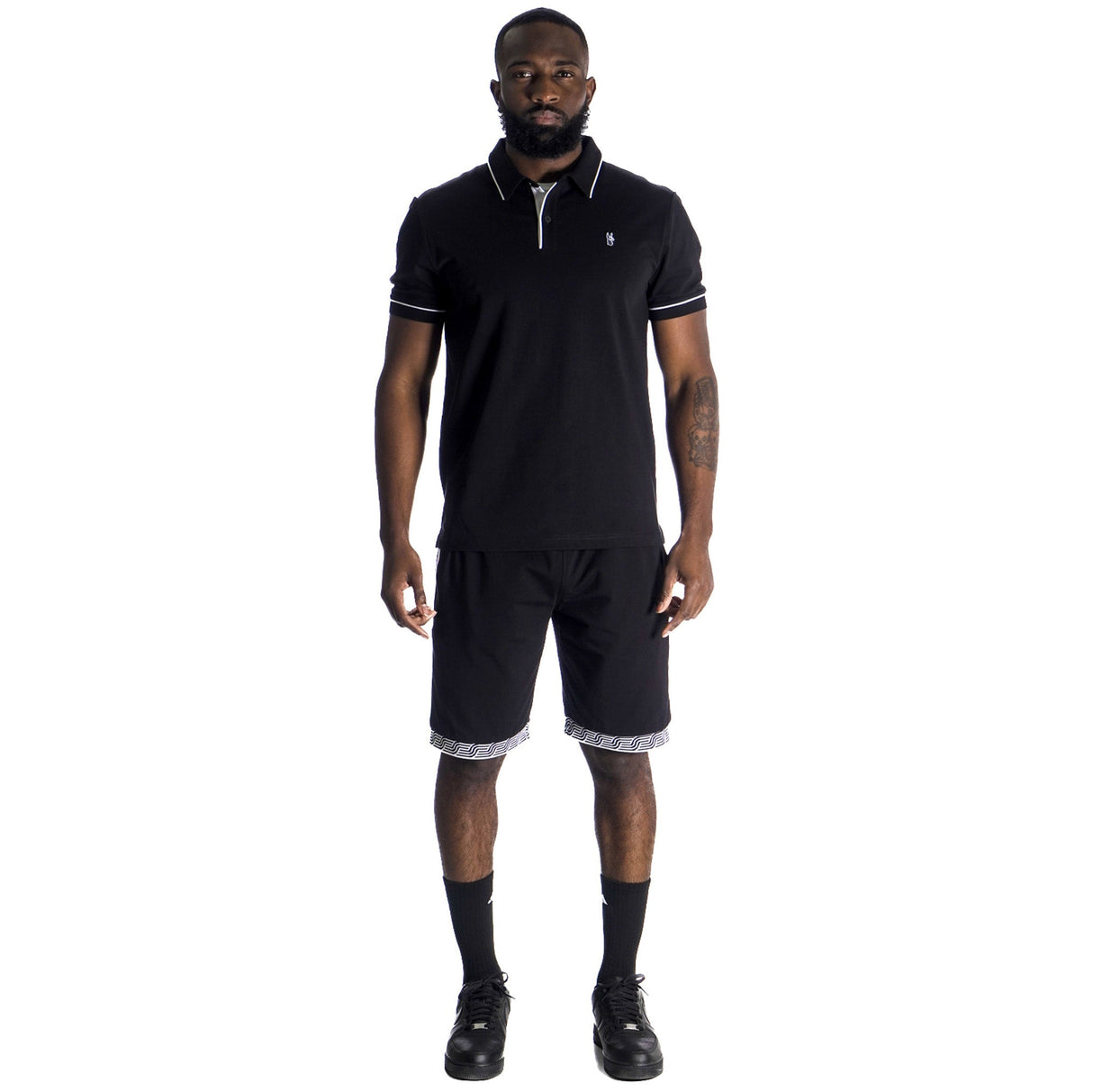 Makobi M383 Luciano Polo Shirt - Black