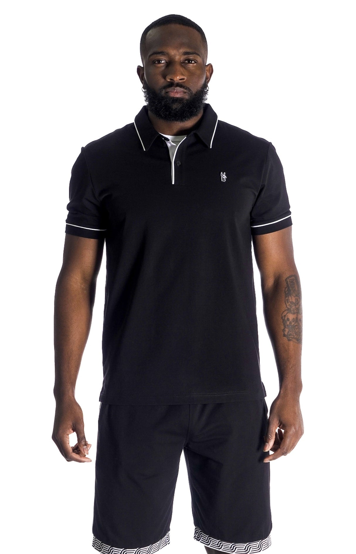 Makobi M383 Luciano Polo Shirt - Black