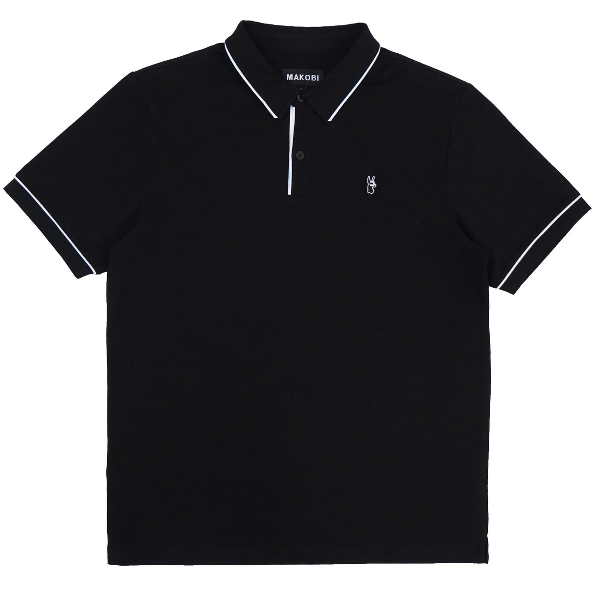 Makobi M383 Luciano Polo Shirt - Black
