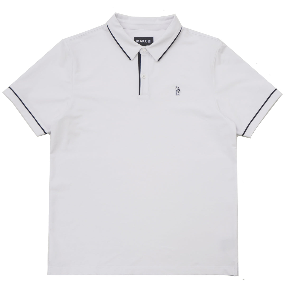 Makobi M383 Luciano Polo Shirt - White
