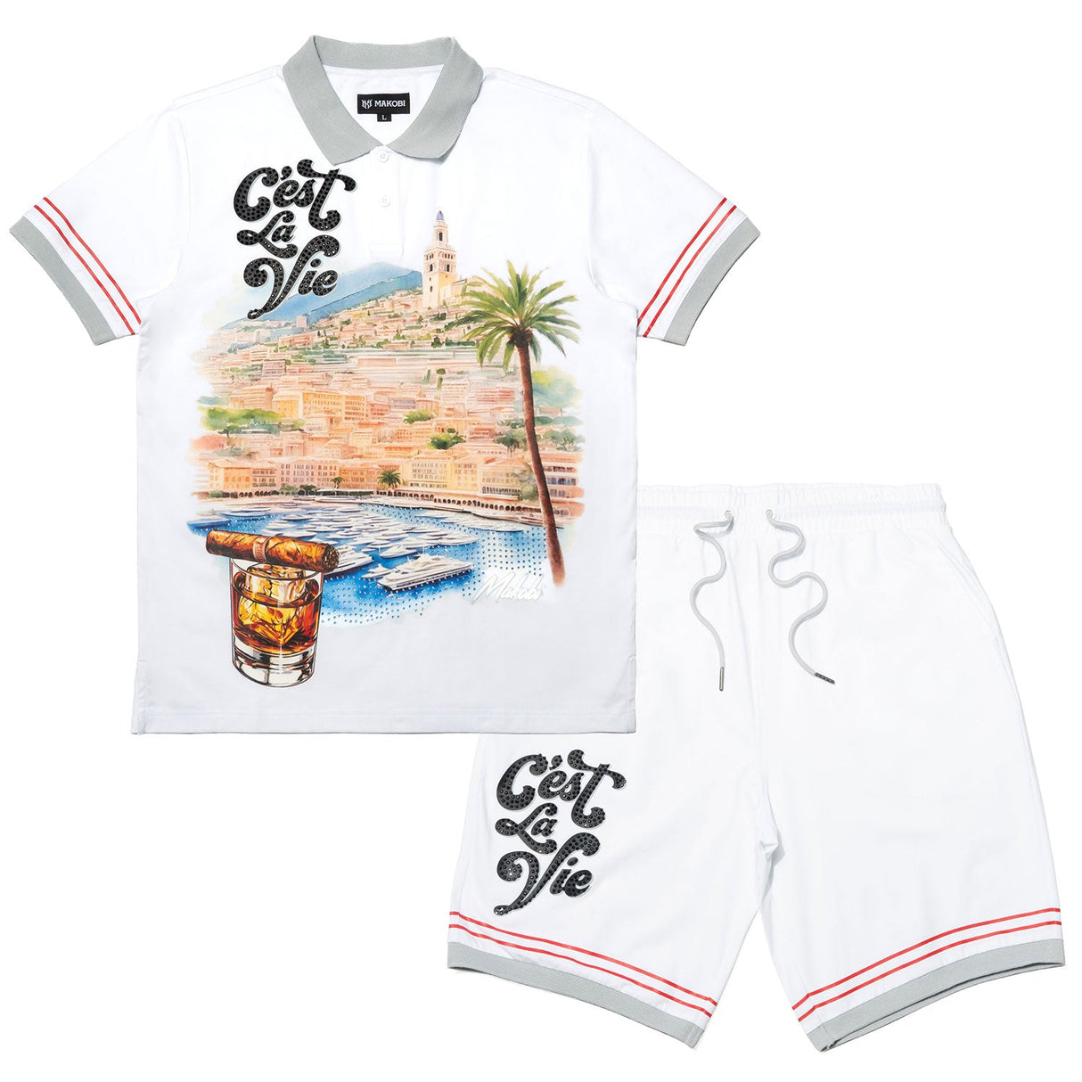 Makobi Set | M390 C'est La Vie Set - White