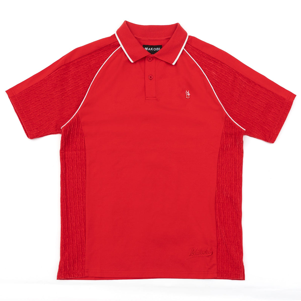 Makobi M394 Makobi Daniali Polo Shirt- Red