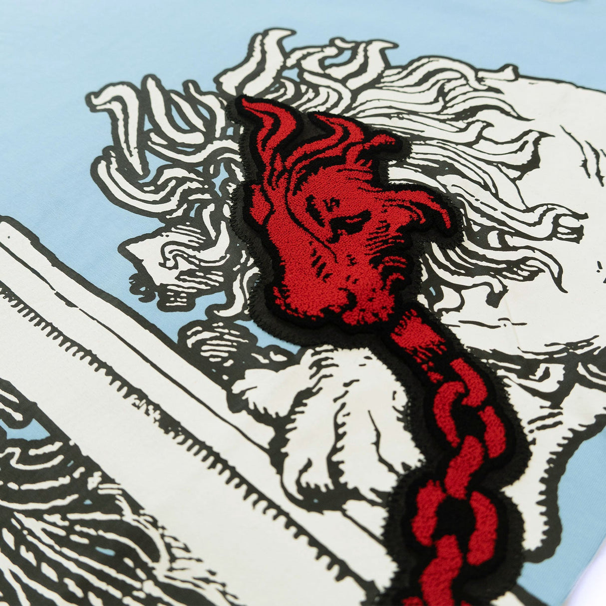 Makobi M396 Verona Lion Tee - Blue