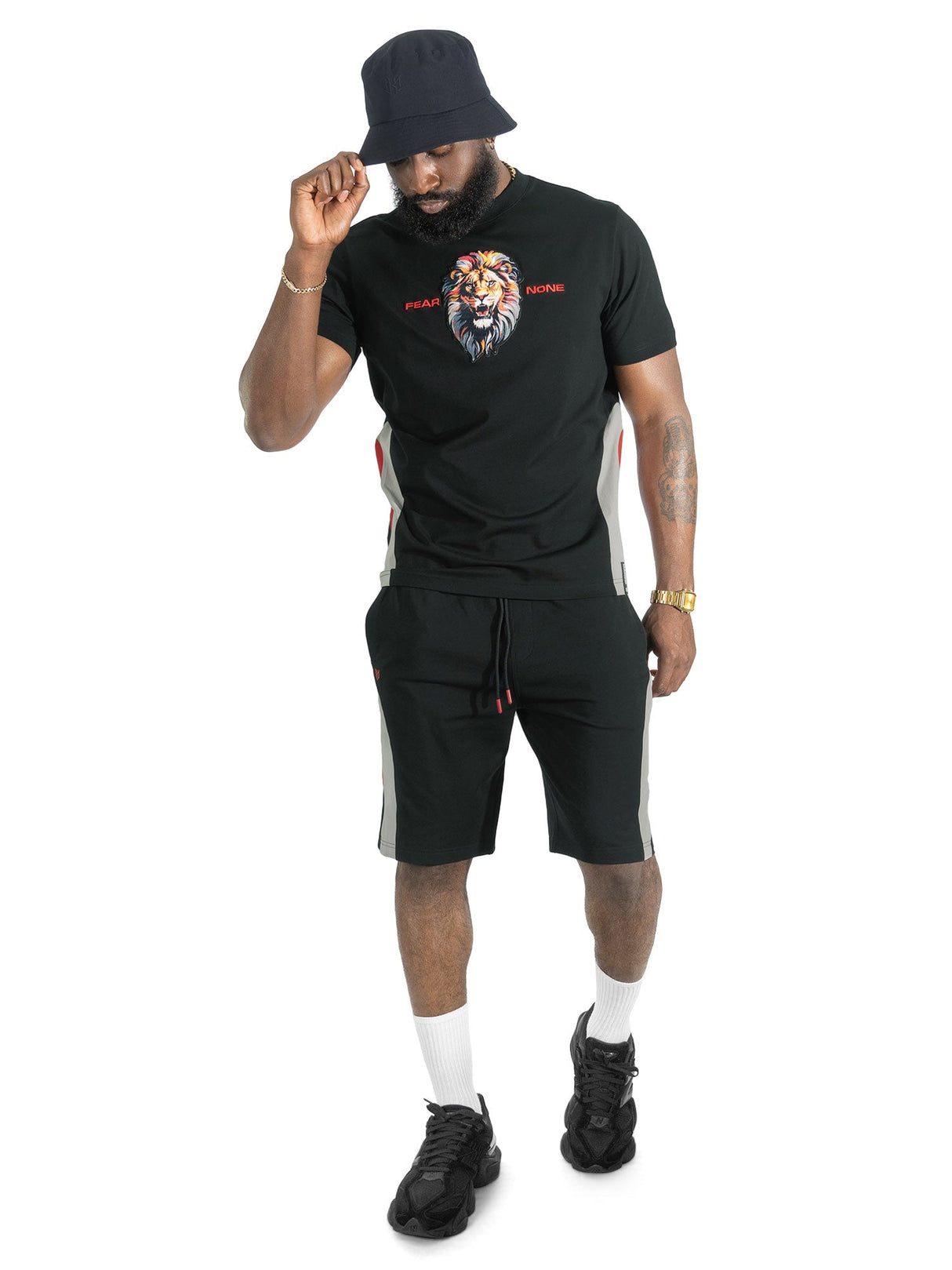Makobi M398 Leone Short Set - Black