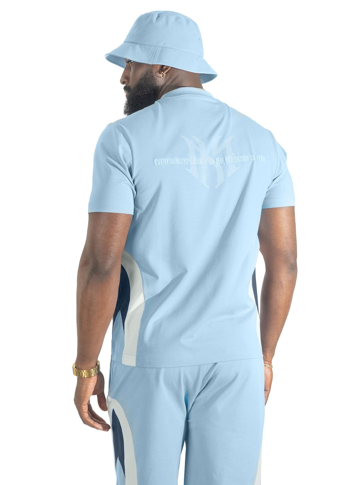 Makobi M398 Leone Short Set - Light Blue