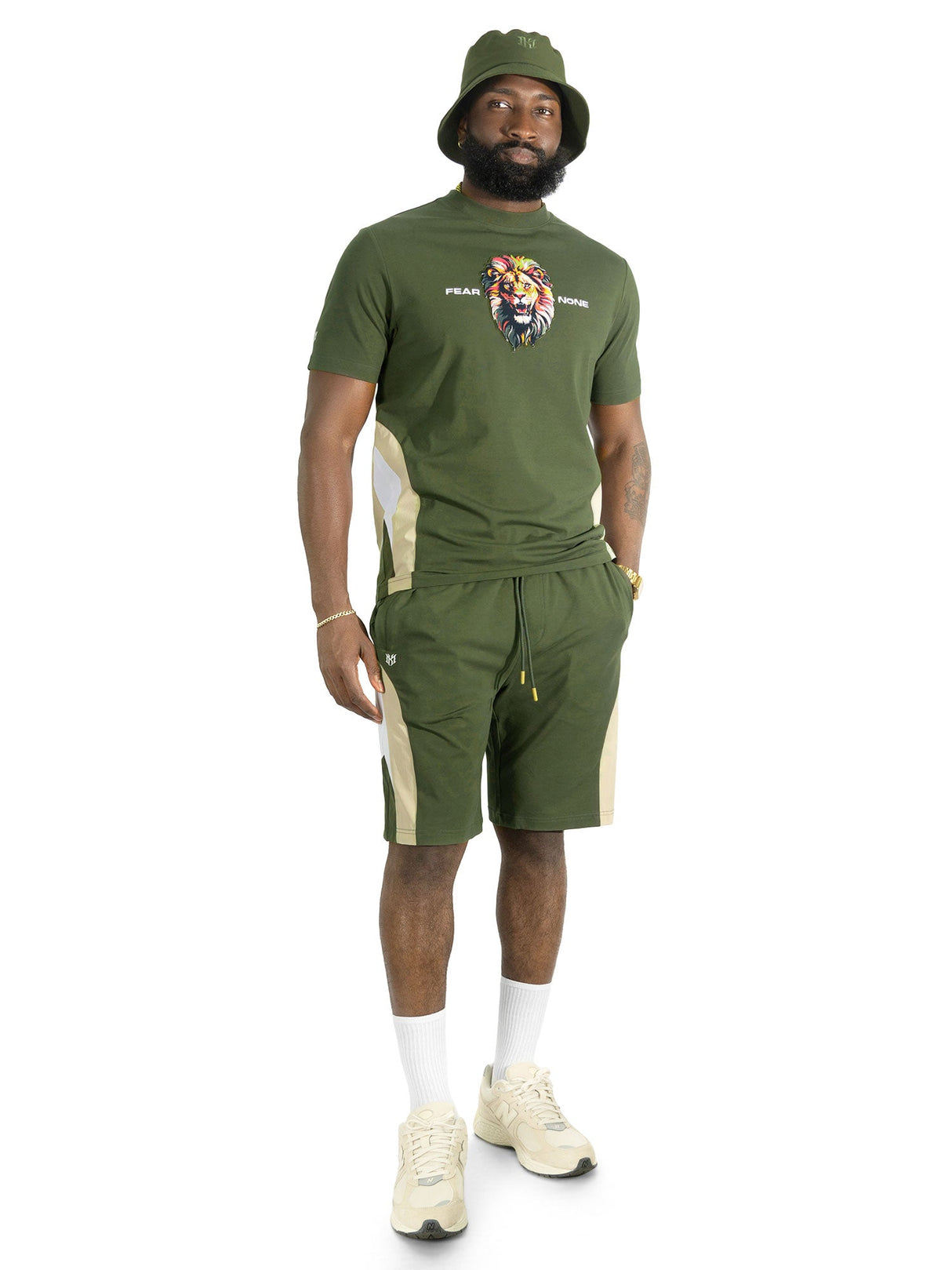 Makobi M398 Leone Short Set - Olive