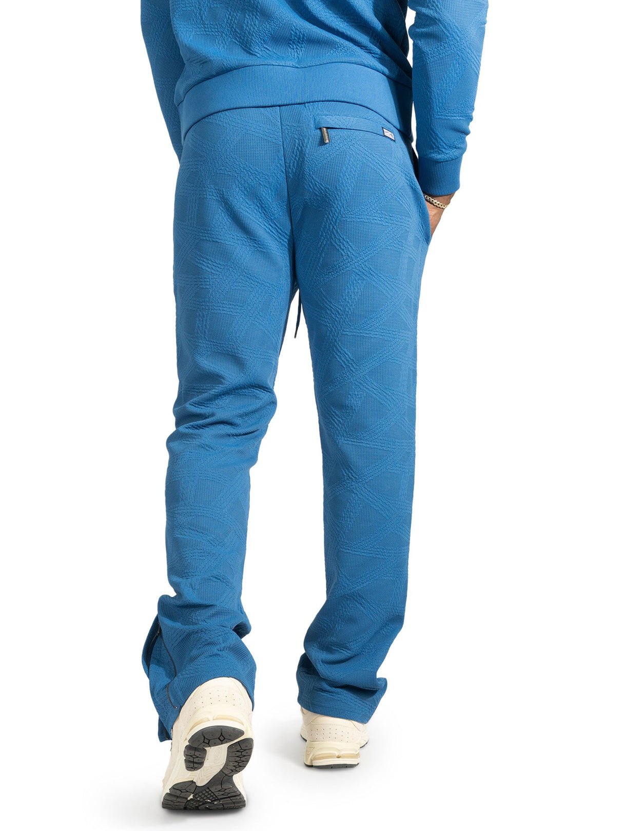Makobi Set | M4247 Bernardi Crewneck Set - Blue