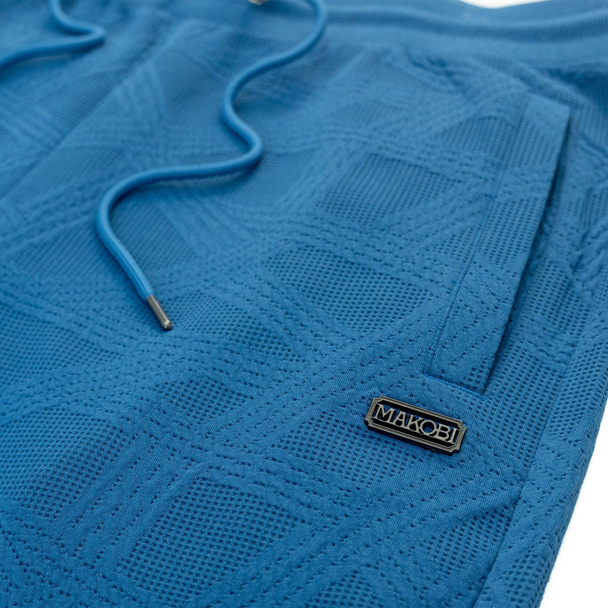 Makobi Set | M4247 Bernardi Crewneck Set - Blue