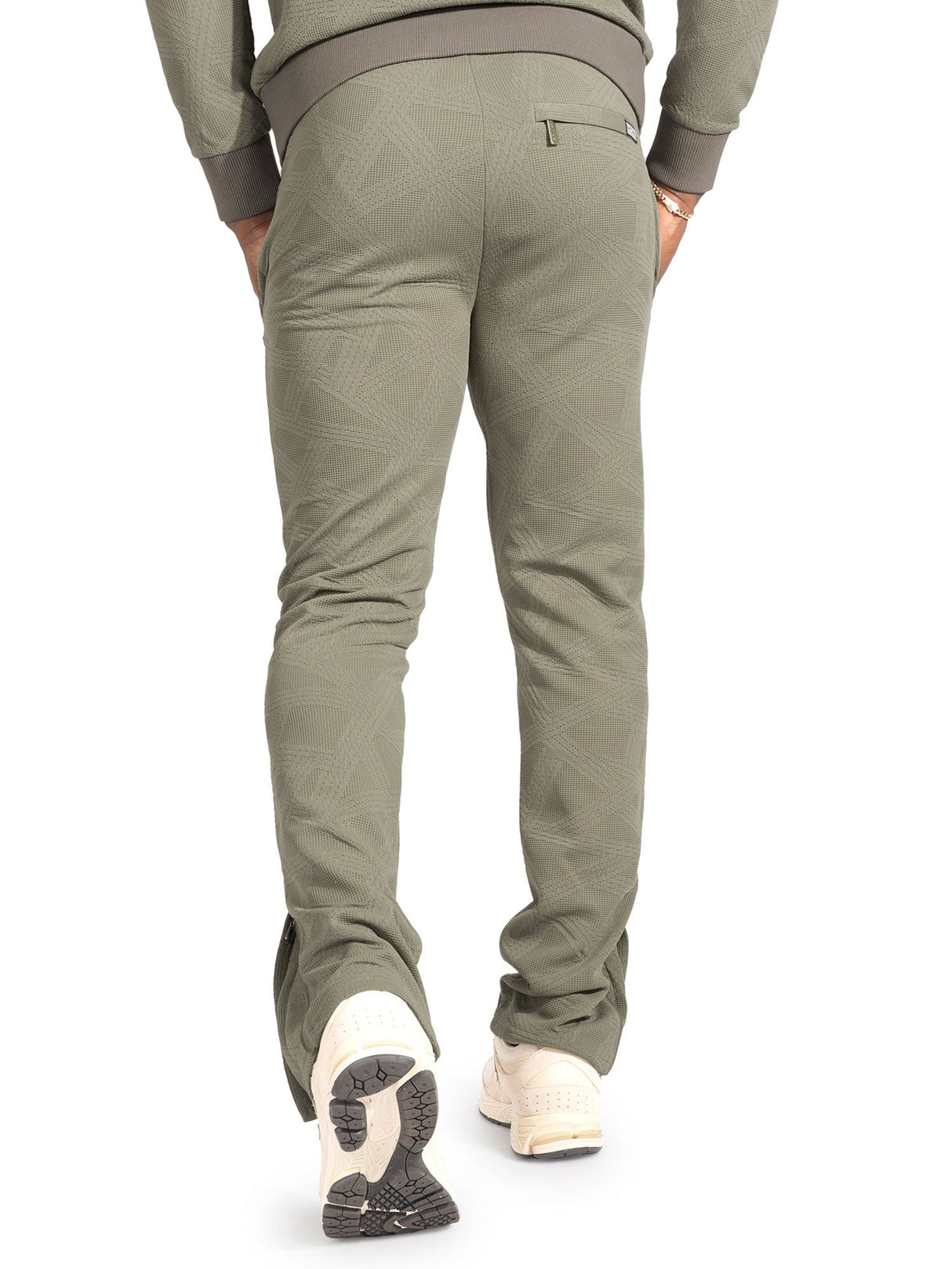 Makobi Set | M4247 Bernardi Crewneck Set - Taupe