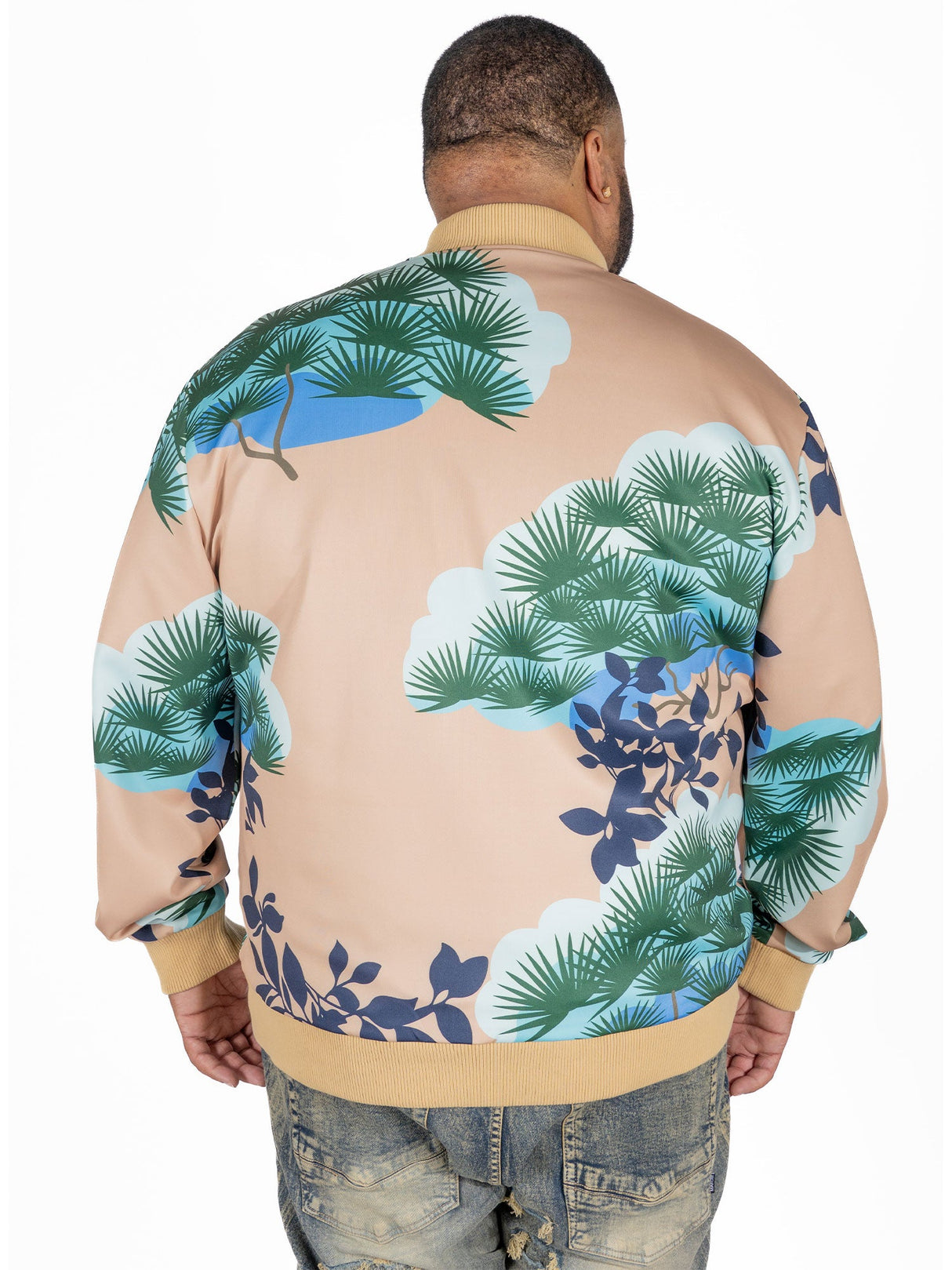 Makobi M4470 Beruni Varsity Jacket - Khaki