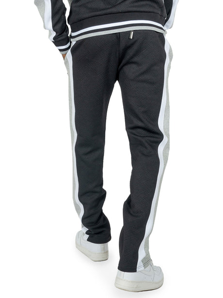 Makobi M4490 Beanchi Jacquard Hoody Set - Black