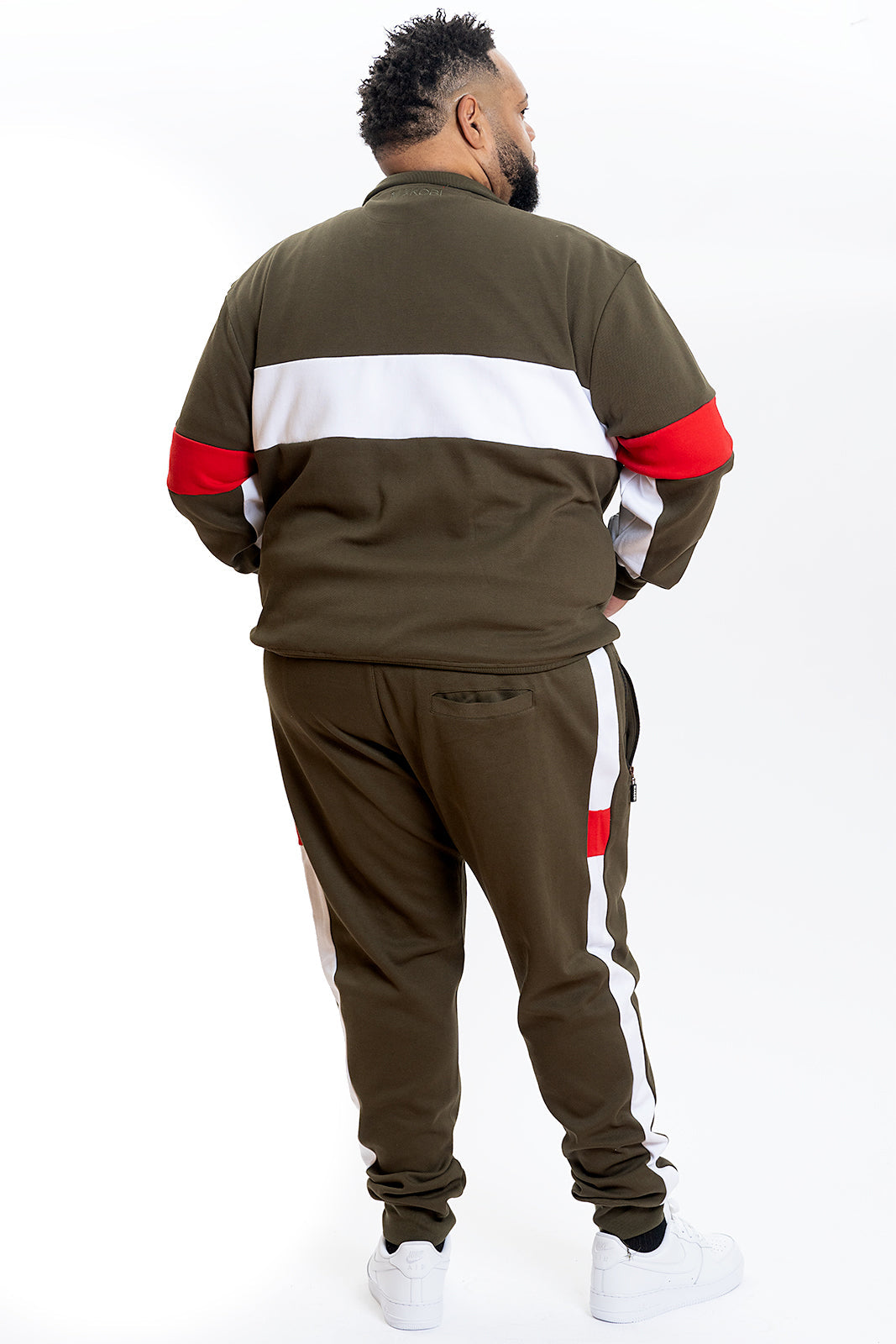 Makobi M4520 Lombardi Jogger Set - Olive