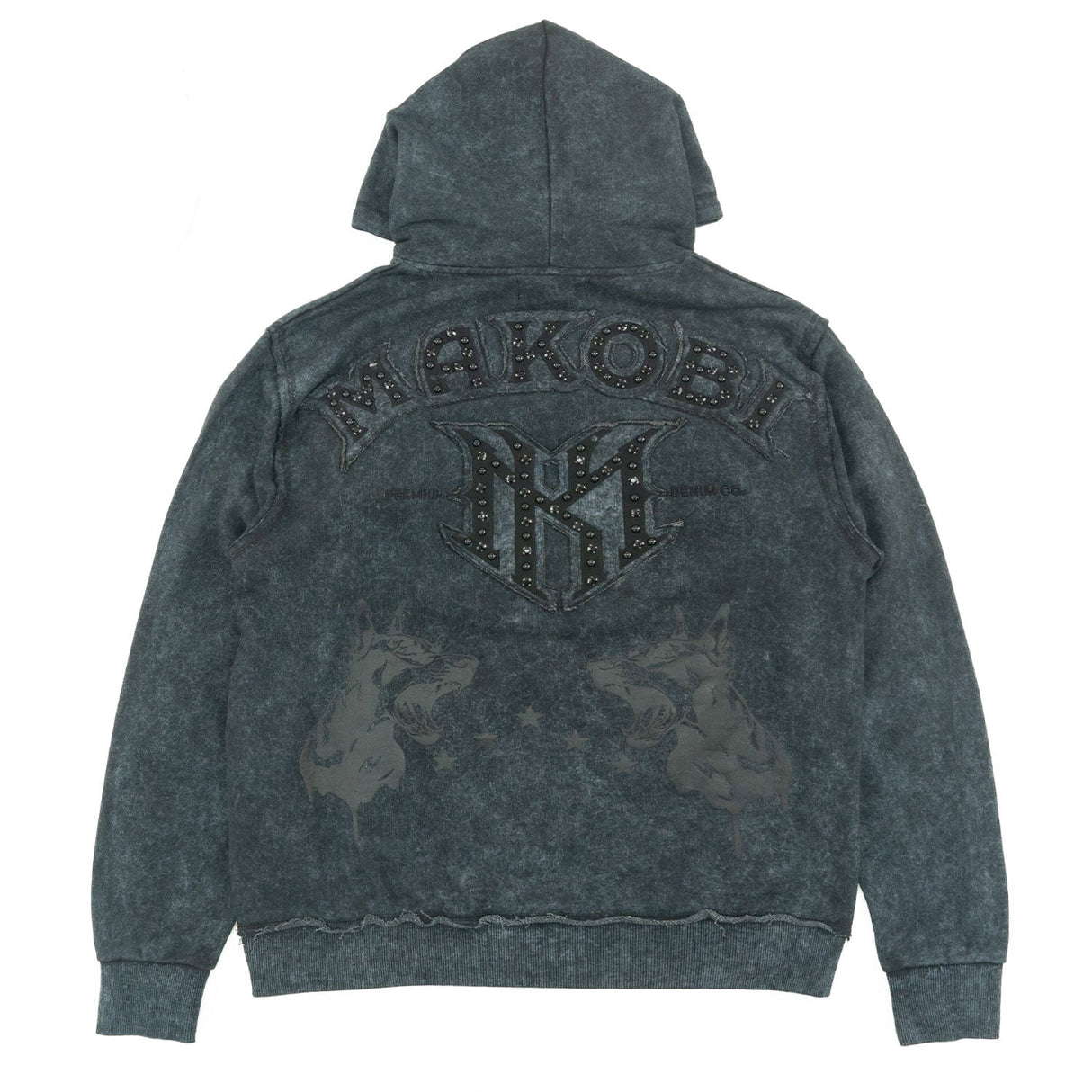 Makobi Hoodie | M4557 Sartoni Pull Over - Black