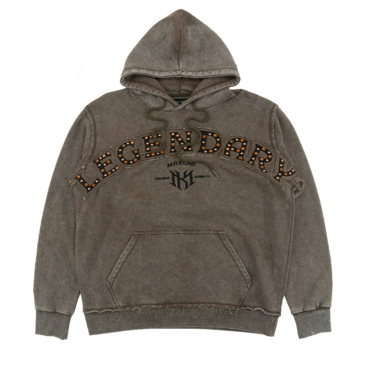Makobi Hoodie | M4557 Sartoni Pull Over- Brown