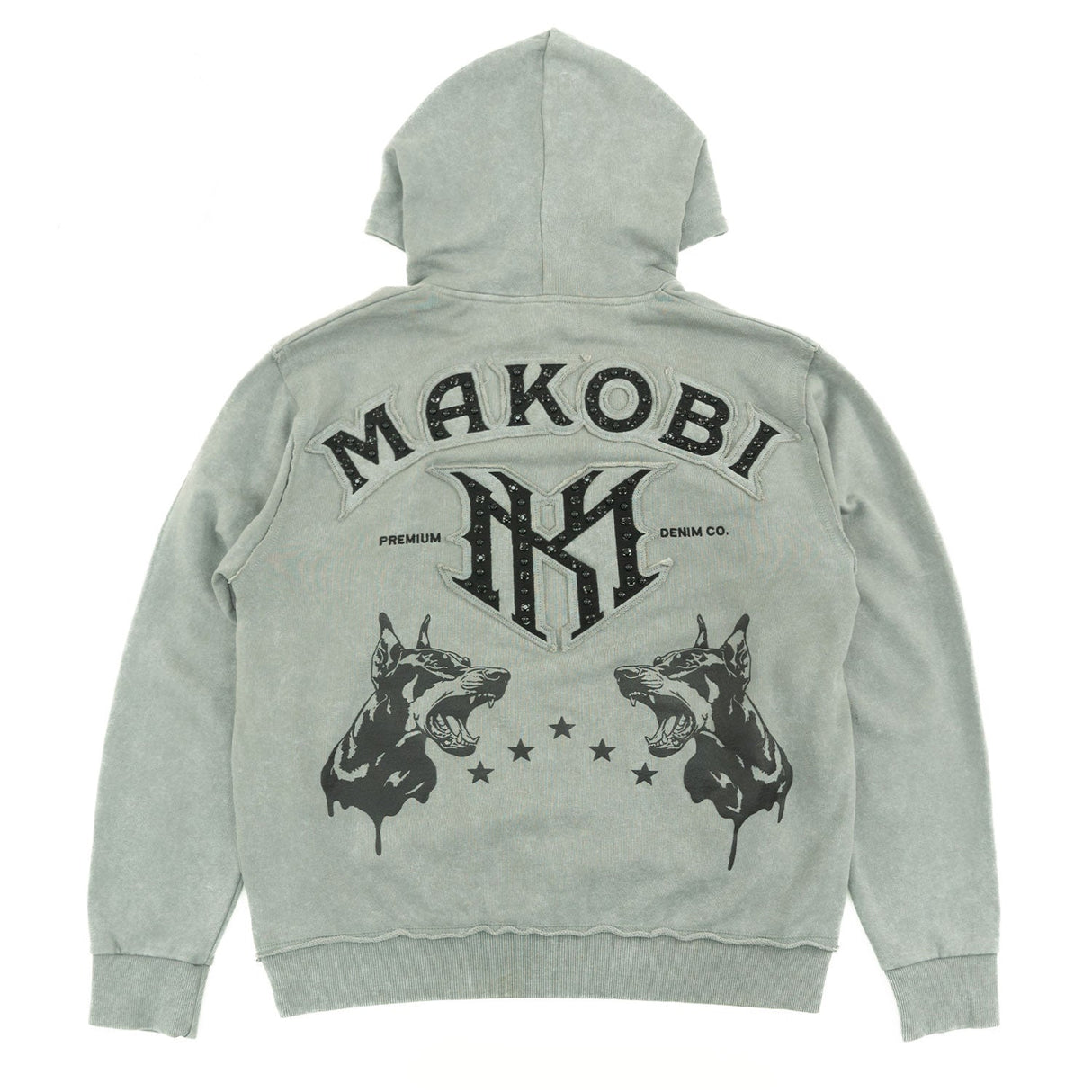 Makobi Hoodie | M4557 Sartoni Pull Over - Gray