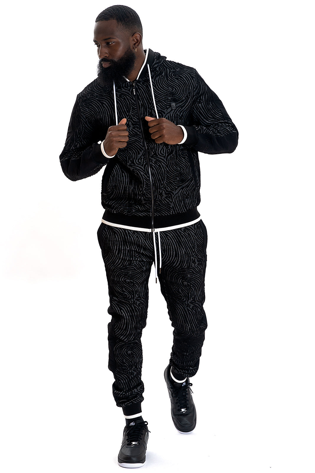 Makobi M4610 Tuscany Knit Set - Black