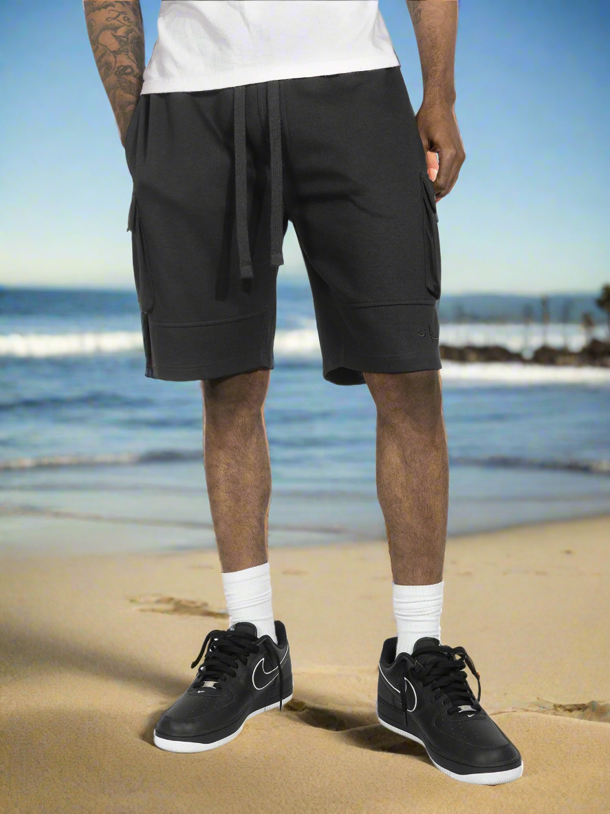 Makobi M605 Sorrento Fleece Shorts - Black