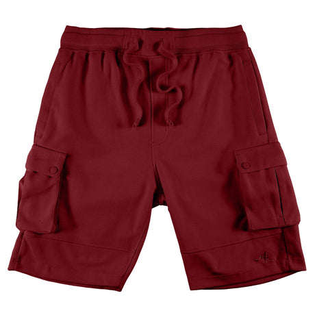 Makobi M605 Sorrento Fleece Shorts - Burgundy
