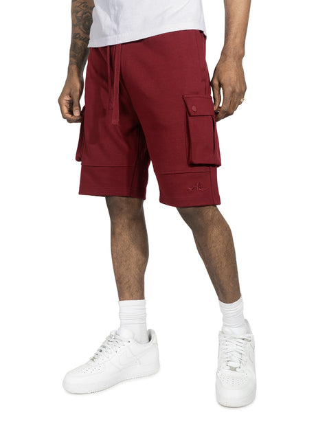Makobi M605 Sorrento Fleece Shorts - Burgundy