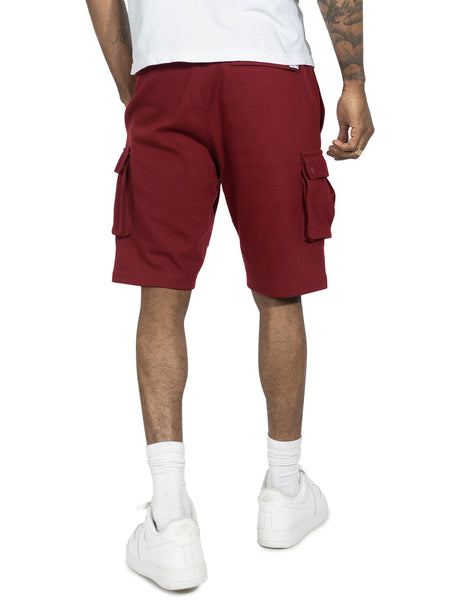 Makobi M605 Sorrento Fleece Shorts - Burgundy