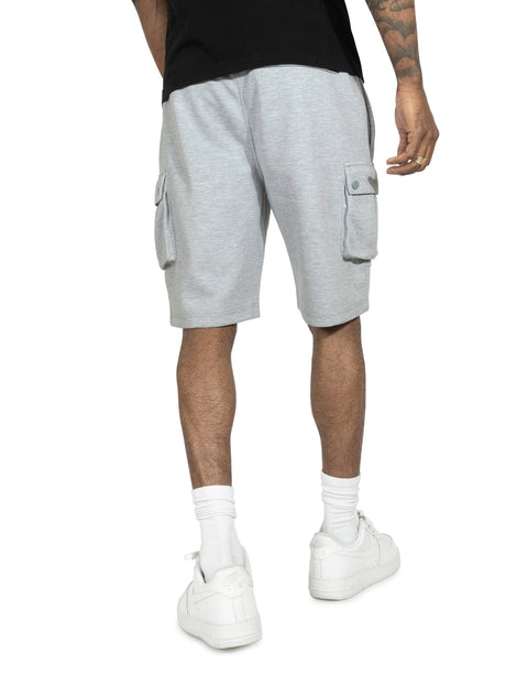 Makobi M605 Sorrento Fleece Shorts - Gray