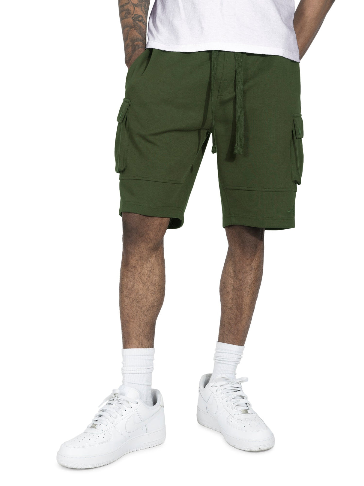 Makobi M605 Sorrento Fleece Shorts - Dark Olive