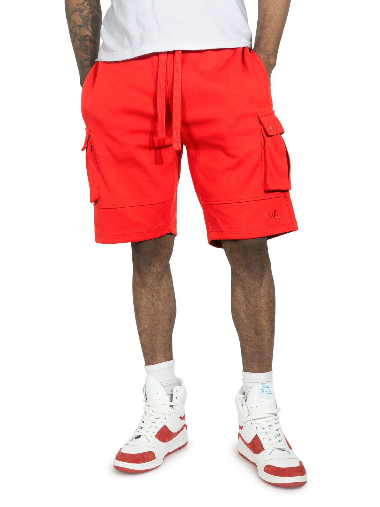 Makobi M605 Sorrento Fleece Shorts - Red