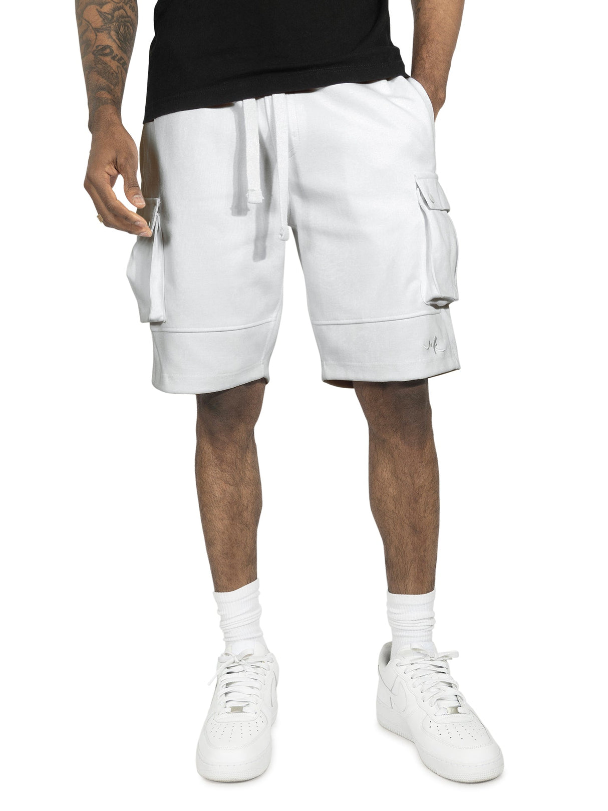 Makobi M605 Sorrento Fleece Shorts - White