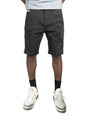 Makobi M607 Amato Denim Shorts - Black/Black