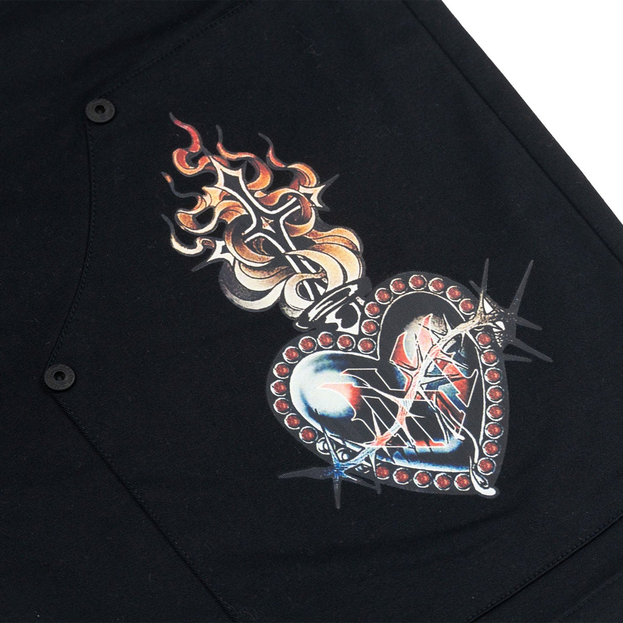 Makobi Set | M414 Vivere Twill Short Set - Black