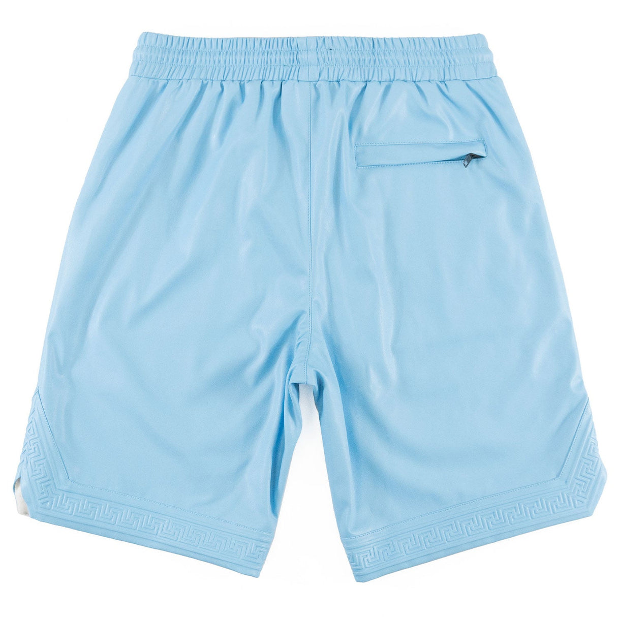 Makobi M629 Bellucci Vegan Leather Shorts - Blue