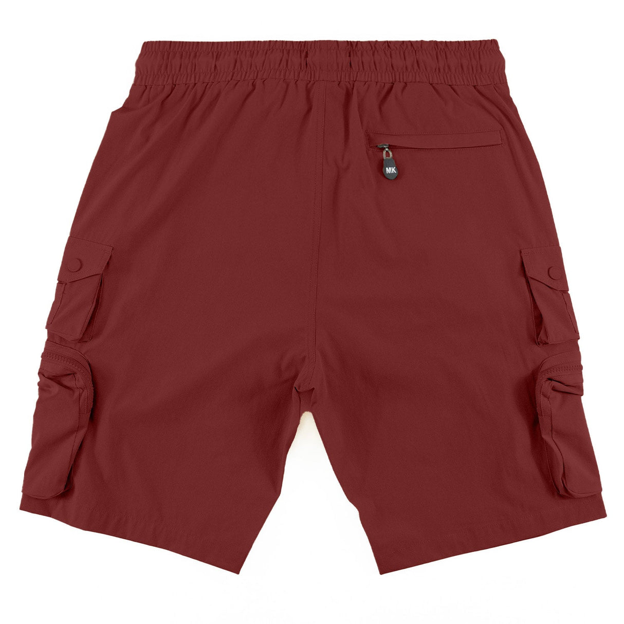 Makobi M633 Colton Nylon Spandex Cargo Shorts - Bugundy